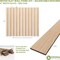 Ekena Millwork 48H x 3/8T Adjustable Wood Slat Wall Panel Kit w/ 4W Slats, Red Oak contains 11 Slats SWW55X48X0375RO - alternate 3